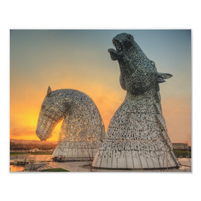 The Kelpies Photo Print (Front)
