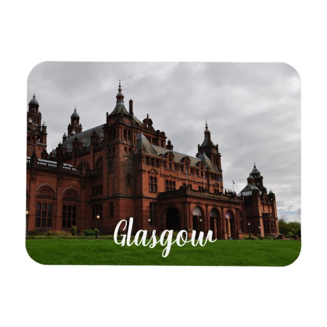 The Kelvingrove Glasgow Magnet (Horizontal)