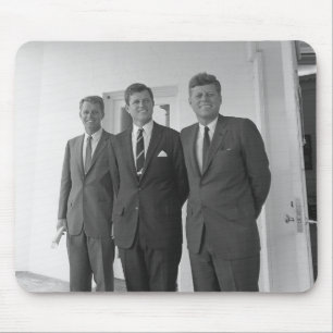 The Kennedy Brothers -- John, Robert, And Ted Mouse Mat