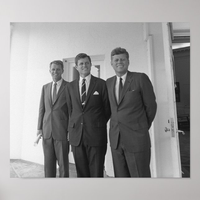 The Kennedy Brothers -- John, Robert, And Ted Poster (Front)