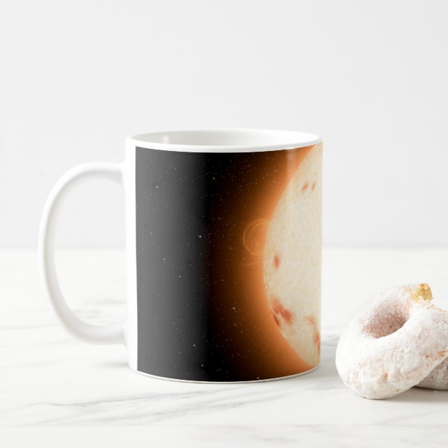 The Kepler-16 System. Coffee Mug (With Donut)