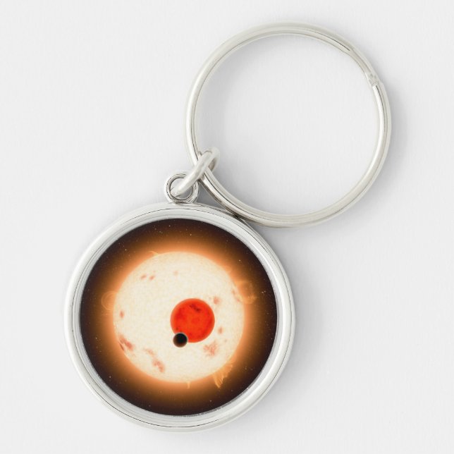The Kepler-16 System. Key Ring (Front)
