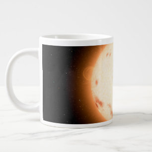 The Kepler-16 System. Large Coffee Mug