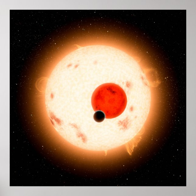 The Kepler-16 System. Poster (Front)