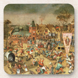 The Kermesse of the Feast of St. George Coaster