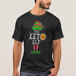 The Keto Elf Group Matching Family Christmas Ketog T-Shirt
