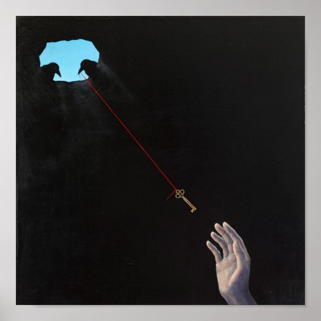 "The Key" by Christiane Cegavske Poster (Front)