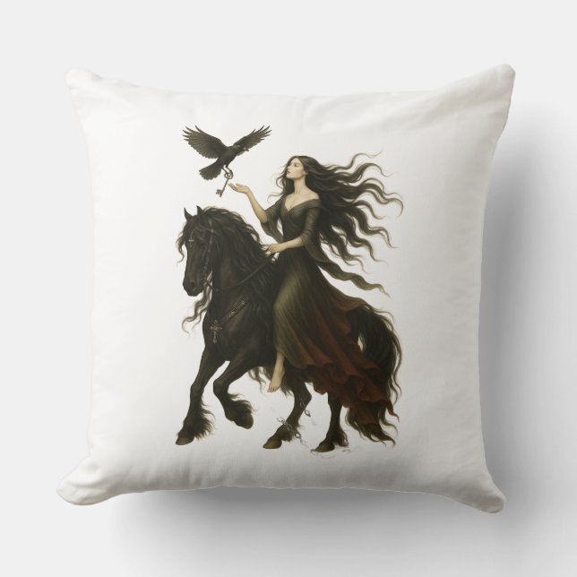 "The Key" Collection Throw Pillow (Front)