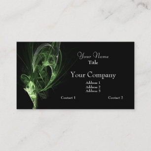 THE KEY Fractal Graphic Business Card Template
