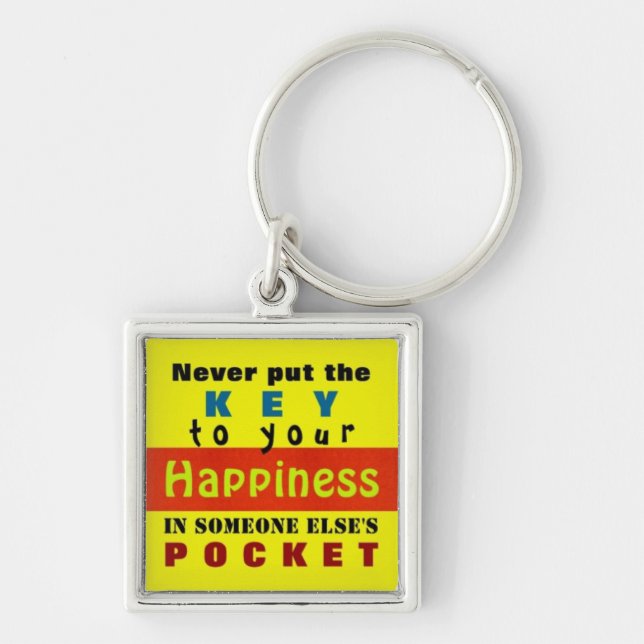 THE KEY - Keychain Truism / Philosophy (Front)