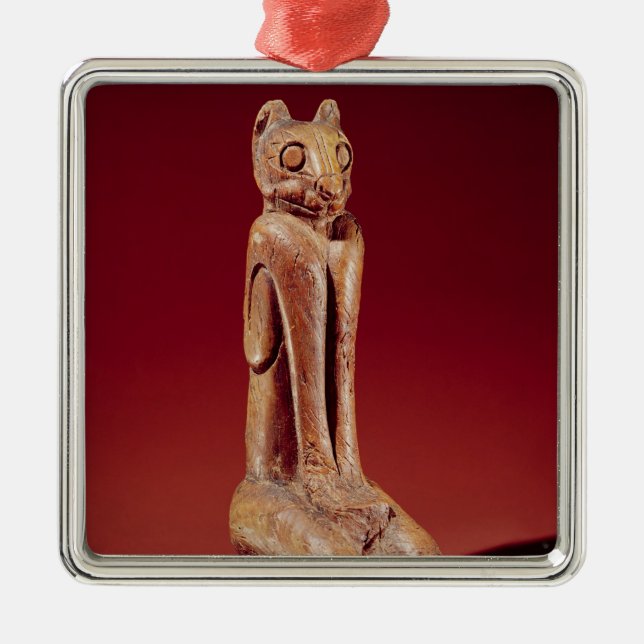 The Key Marco Cat, from Florida Metal Tree Decoration (Front)