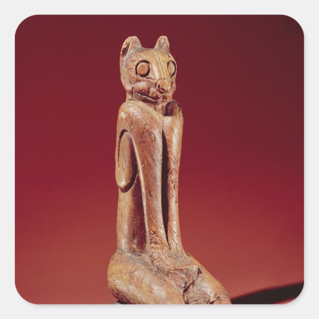 The Key Marco Cat, from Florida Square Sticker (Front)