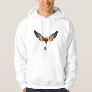 The Key of Eternity – Steampunk Wings Hoodie