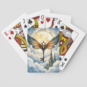 The Key of Eternity – Steampunk Wings Playing Cards