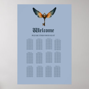 The Key of Eternity – Steampunk Wings Poster