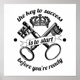 The Key to Success Poster