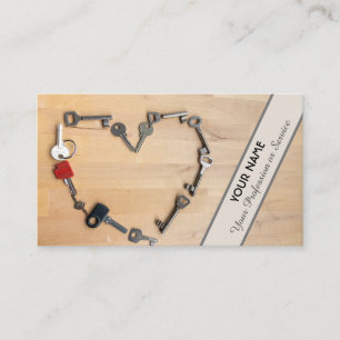 The key to your success - business card