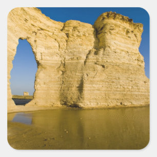 The Keyhole of the Monument Rocks aka Chalk Square Sticker