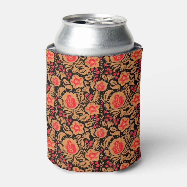 The Khokhloma Kulture Pattern Can Cooler (Can Front)