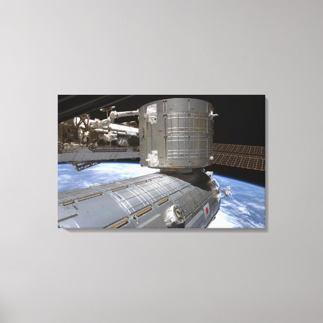 The Kibo Japanese Pressurised Module 2 Canvas Print (Front)