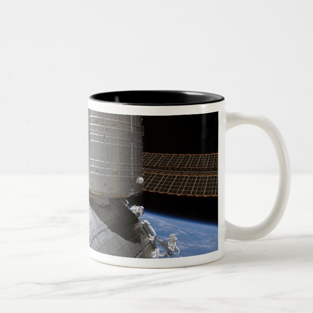 The Kibo Japanese Pressurised Module 2 Two-Tone Coffee Mug (Right)