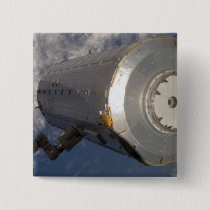 The Kibo Japanese Pressurised Module 3 15 Cm Square Badge