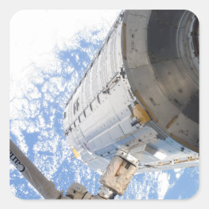 The Kibo Japanese Pressurised Module Square Sticker