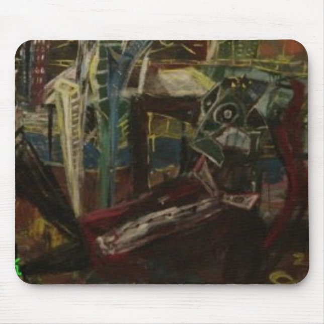 THE KICK BACK MOUSE MAT (Front)