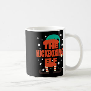 The Kickboxing Elf Christmas Pajama - Kickboxing C Coffee Mug