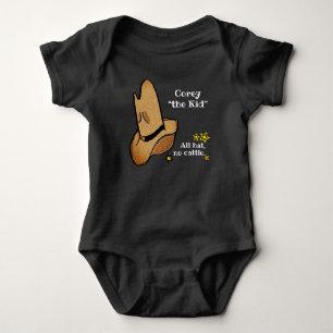 The Kid western cowboy cowgirl jumpsuit black