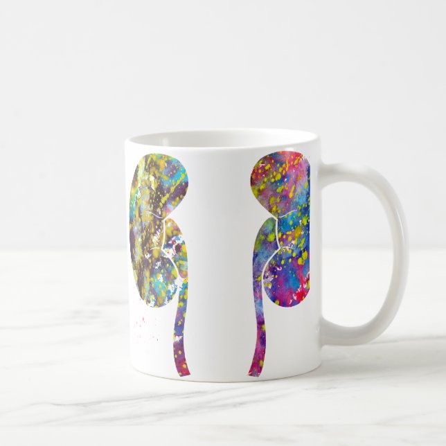 The Kidneys anatomy Coffee Mug (Right)