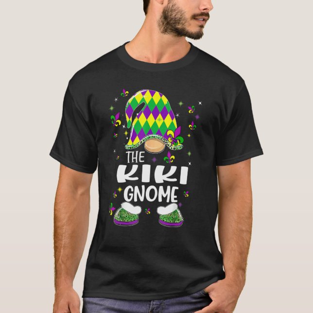 The Kiki Gnome Funny Mardi Gras Festival Parade T-Shirt (Front)