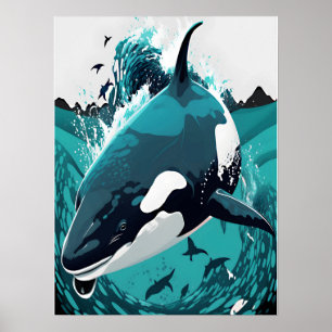 the killer whale poster