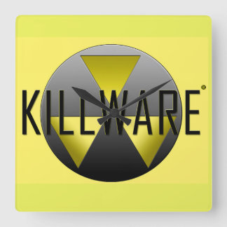 The KillWare® Chronicles Square Wall Clock