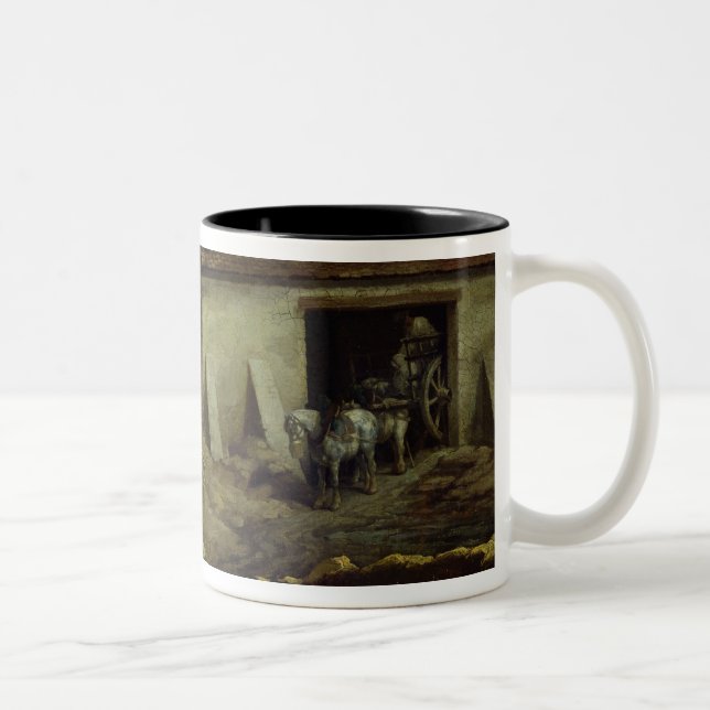 The Kiln at the Plaster Works Two-Tone Coffee Mug (Right)