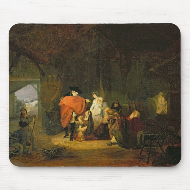 The Kindness of Louis XVI Mouse Mat (Front)