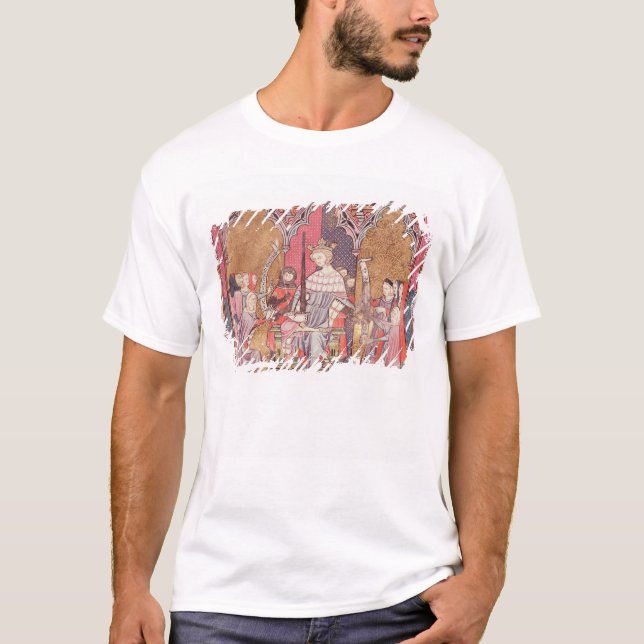 The King Administering Justice T-Shirt (Front)