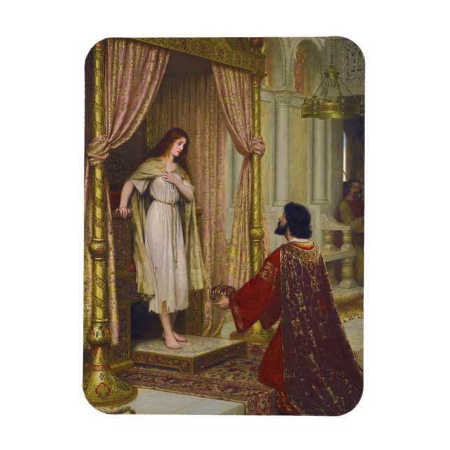 The King and the Beggar Girl Magnet (Vertical)