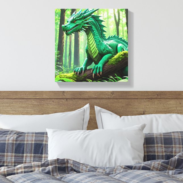 The King Awakens  Canvas Print (Insitu(Bedroom))