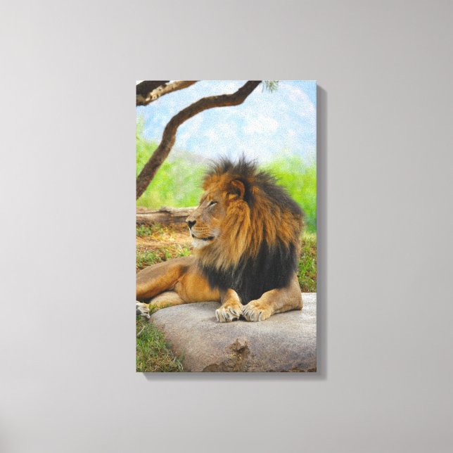 The King! Canvas Print (Front)