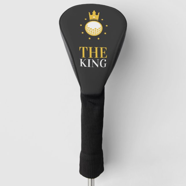 The King Golfer Golf Head Cover (Front)