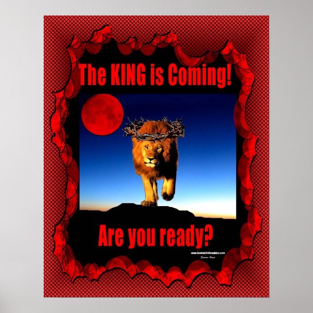 The King is Coming Poster (Front)