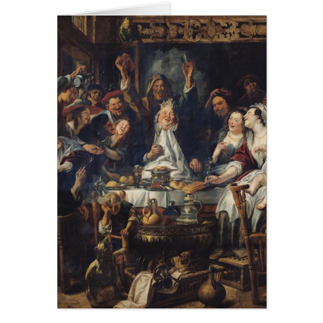 The King is Drinking (Front)