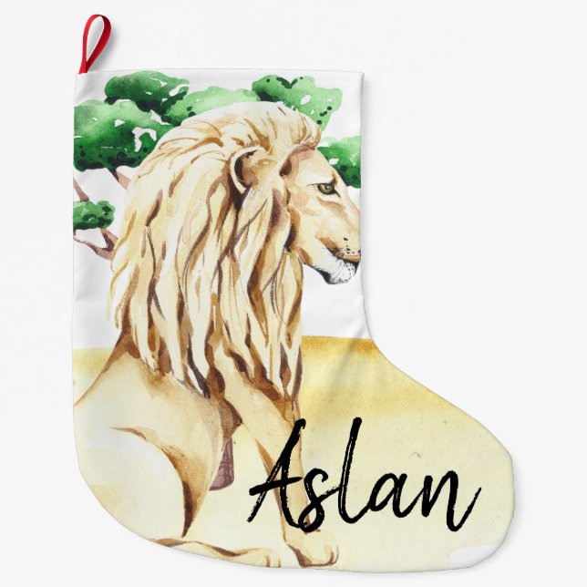 The King Lion Desert Safari Christmas Stocking (Front)