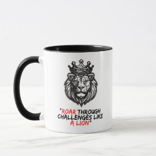 the king lion mug