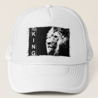 The King Modern Elegant Pop Art Lion Head Template