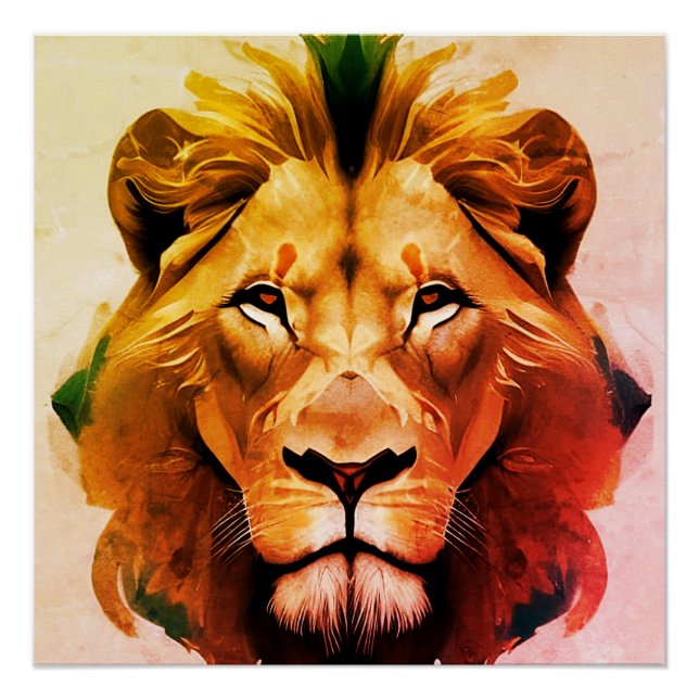 The "King of Beast"  Poster (Front)