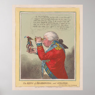 The King of Brobdingnag, and Gulliver (1803) Poster