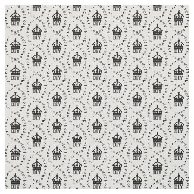The King of DIY Fabric (Swatch)