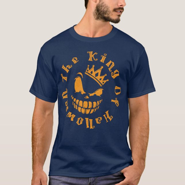 The King Of Halloween retro T-Shirt (Front)